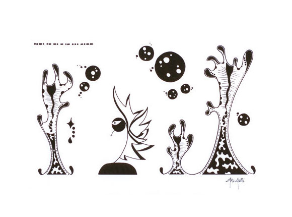Sama 'Hané' Drawing by Max Dana